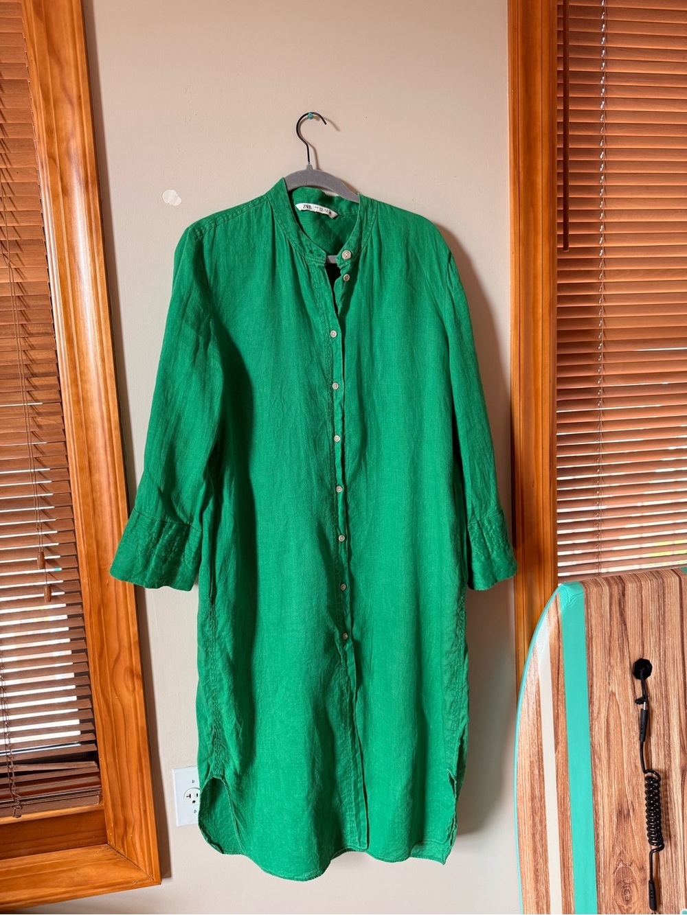 Zara Green Dress
